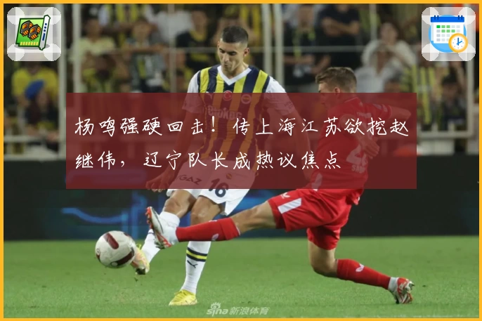 杨鸣强硬回击！传上海江苏欲挖赵继伟，辽宁队长成热议焦点